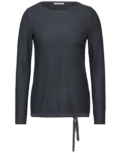 Тонкий вязаный свитер Sweater, темно-зеленый Cecil