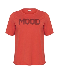 Футболка Shirt, цвет fire red/bright red Kaffe curve