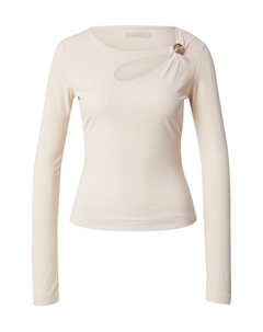 Лонгслив Shirt ZAMA, светло-бежевый Guess