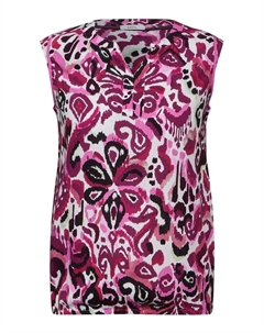 Блуза Blouse, цвет pink/dark pink Cecil