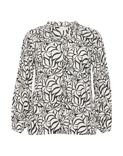 Блузка Blouse Ellena, белый Kaffe curve