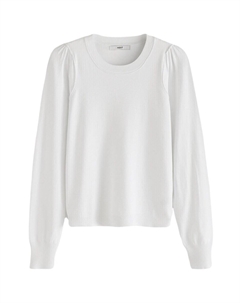 Тонкий вязаный свитер Sweater, белый Next