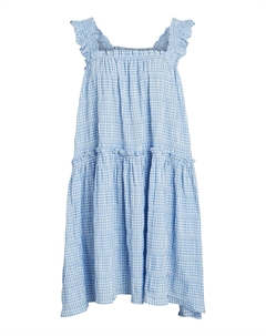 Мини платье Dress Azana, светло-синий Object