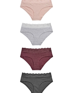 Трусики Panty, цвет beige/grey/dark green/bordeaux Next
