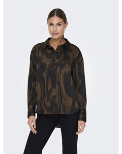 Рубашка Blouse JUDY, цвет brown/black Jdy