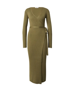 Вязаное платье Knitted dress Mailien, зеленый Edited