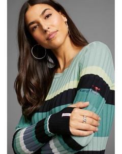 Вязаное платье Knitted dress, пятнистый синий Kangaroos