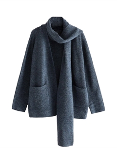 Вязаный кардиган Knit Cardigan, темно-синий Next