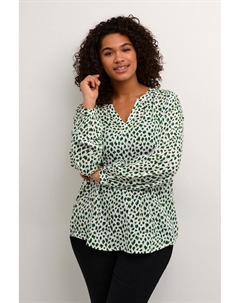 Блузка Blouse Jalu, цвет grass green Kaffe curve