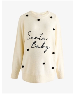 Тонкий вязаный свитер Sweater, белый Next