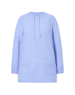 Тонкий вязаный свитер Sweater, пыльно-голубой Ulla popken