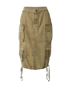 Юбка миди Skirt, оливковый Alpha industries