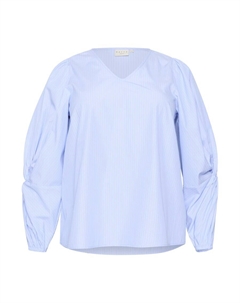 Блузка Blouse Emmi, небесно-синий Kaffe curve