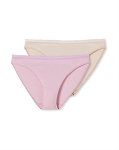 Трусики Panty Cotton Lace, цвет sand/pink Schiesser