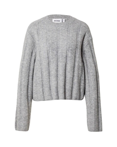 Тонкий вязаный свитер Sweater Fiona, серый Weekday