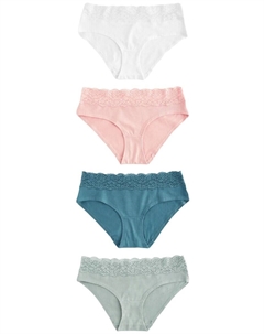 Трусики Panty, цвет green/petrol/light pink/white Next