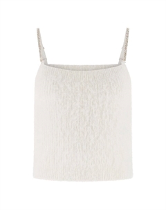 Топ на тонких бретельках Top, белый Guess