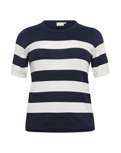 Тонкий вязаный свитер Sweater, темно-синий Kaffe curve