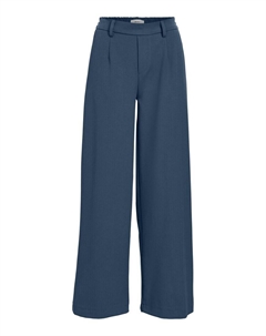 Брюки со складками спереди Wide leg Pleat-Front Pants LISA, дымно-синий Object