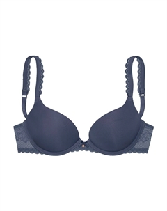 Бюстгальтер на косточках Push-up Bra, темно-синий Lascana