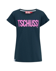 Футболка Shirt Tschüss, темно-синий Derbe