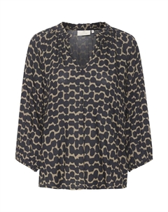 Блузка с коротким рукавом Blouse, ночной синий Kaffe