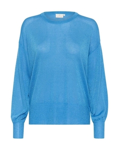 Базовый свитер Sweater Ankra, цвет cyan blue Kaffe