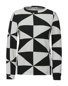 Лонгслив Shirt, черный Cecil