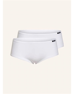Комплект из 2 трусиков advantage cotton, белый Skiny