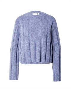 Тонкий вязаный свитер Sweater Fiona, синий Weekday