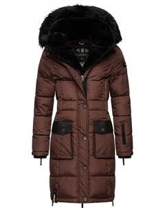 Пуховик Steppmantel Sinja, цвет Chocolate Navahoo