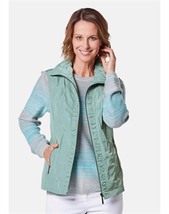 Утепленный жилет, мятный Goldner