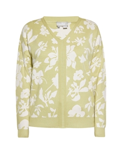 Свитер, цвет HELLGRÜN WOLLWEISS Usha