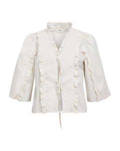 Рубашка Blouse OBJHope, натуральный белый Object