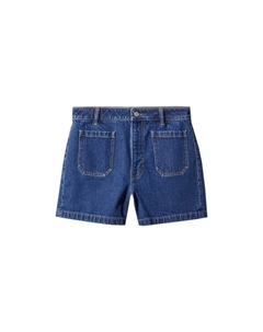 Джинсовые шорты Regular Jeans, синий деним Mango