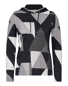 Лонгслив Shirt, цвет grey/black Cecil