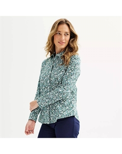 Женская эластичная рубашка Essential Comfort, белый Croft & barrow