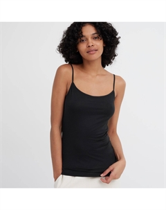 Топ Heattech термальный, черный Uniqlo