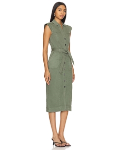 Платье миди jaxsyn, зеленый Paige