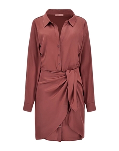 Платье рубашка Shirt Dress Alya, темно-розовый Guess