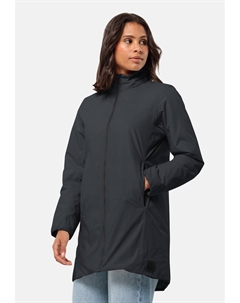 Дождевик/водоотталкивающая куртка TEXTOR, цвет phantom Jack wolfskin