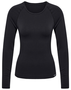 Функциональная рубашка T-Shirt L/S Hmltif Yoga Damen, черный Hummel