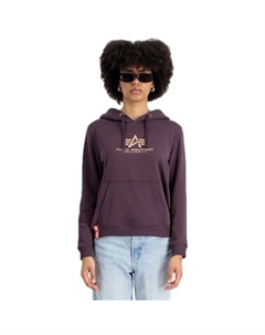 Худи New Basic, фиолетовый Alpha industries