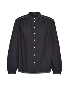Рубашка Blouse Farpo, черный Opus