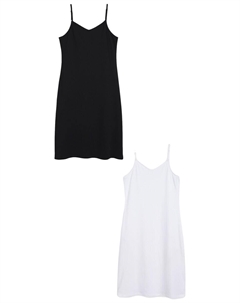 Ночная рубашка Nightgown, черный/белый Next