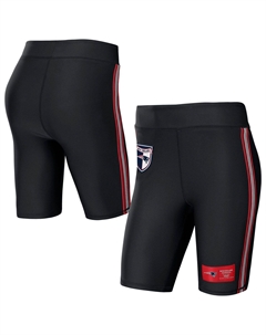 Женские черные байкерские шорты Erin Andrews New England Patriots Unbranded