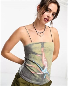 Unisex – Яркая кофточка с фотопринтом Collusion