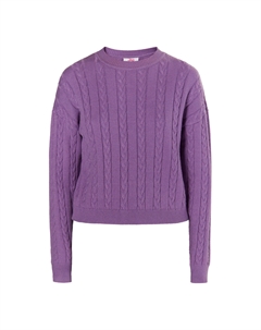 Свитер Strick, фиолетовый Mymo