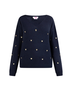 Свитер Strick, темно-синий Mymo