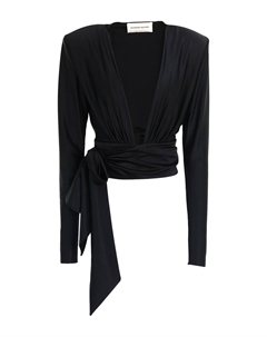 Топ, черный Alexandre vauthier